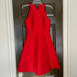 Calvin Klein Red Cocktail Dress Sz 2